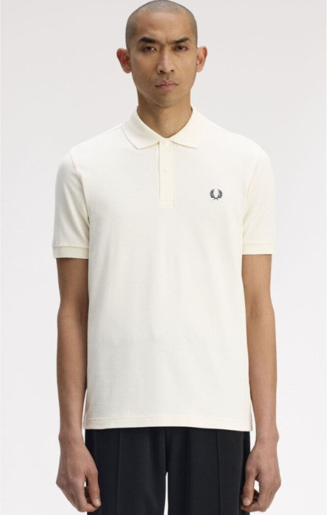 Polo Fred Perry Plain Hombre Beige M