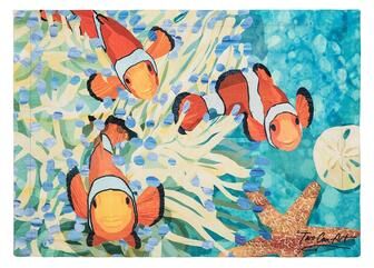 C&F Home Coral Reef Printed Placemat Set 6