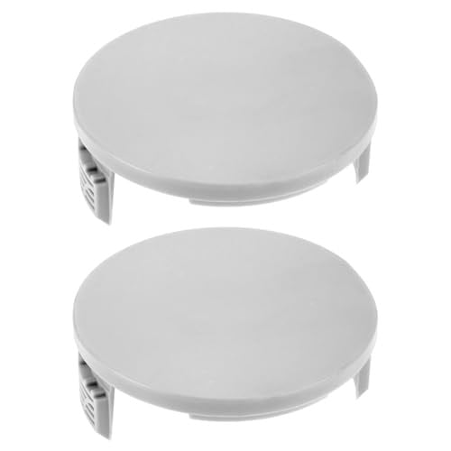 ECSiNG 2 stuks Trimmer Spoel Cover compatibel met LUX E-RT 550/27 B Grastrimmer, Grijs, 78,9 x 31,6 mm