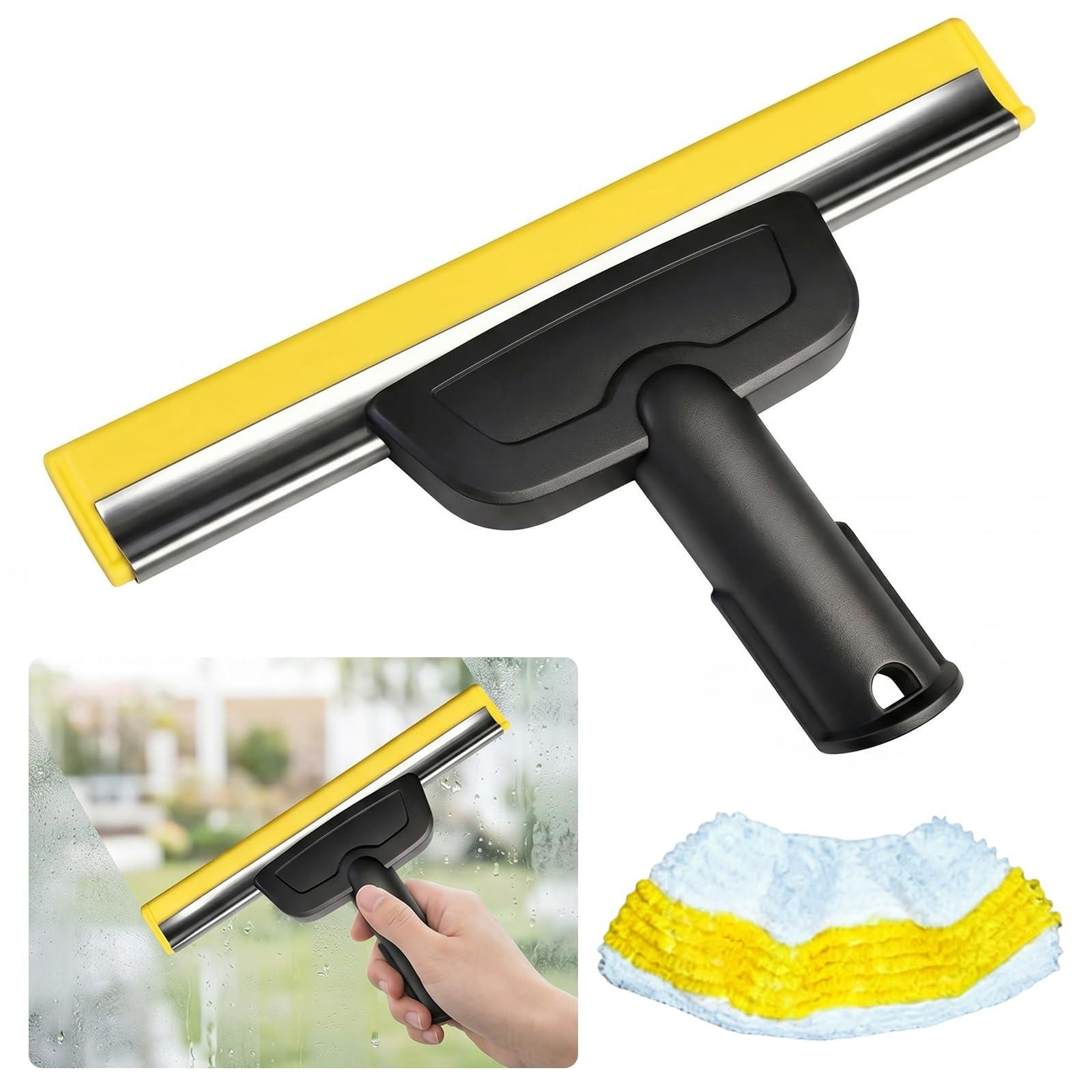 Selius Premium raamsproeier voor stoomreiniger - 3-in-1 reserveaccessoires inclusief microvezeldoek