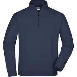 Zip-Sweatshirt "JN352" - S - navy