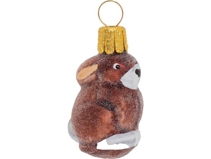 Kugel Hase 12er Set - Farbe: braun - 925