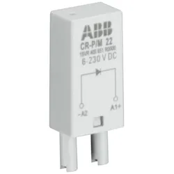 ABB CR-P/M 42C Steckmodul Diode und LED rot für CR-P/M, 110VDC, A1+,A2-