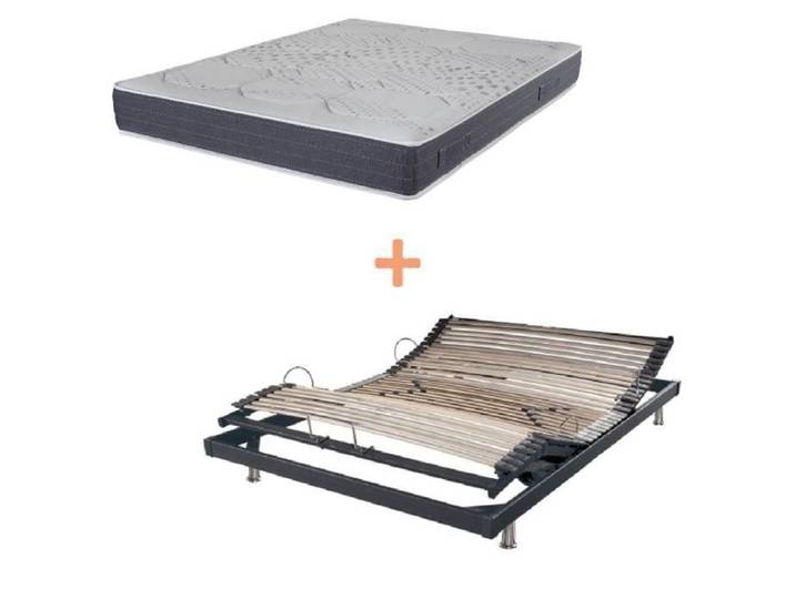 Lit électrique S50 + matelas Myriade 140x190