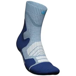 BAUERFEIND SPORTS Merino Mid Cut Outdoor Socken Damen sky blue 43-46