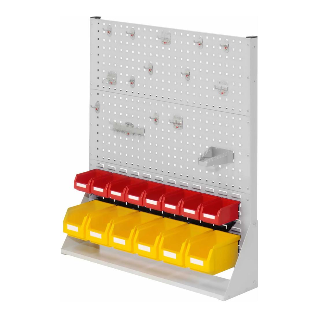 Kappes Stellwand RasterPlan Gr. 3 einseitig RAL 7035 mit Ausstattung 2 (7003.01.0413)