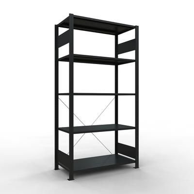 SCHULTE Regal MULTIplus150 32650-S 200x100x50cm schwarz