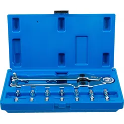 BGS 1464 Satz Stirnlochschlüssel verstellbar Ø 2,5 - 9mm