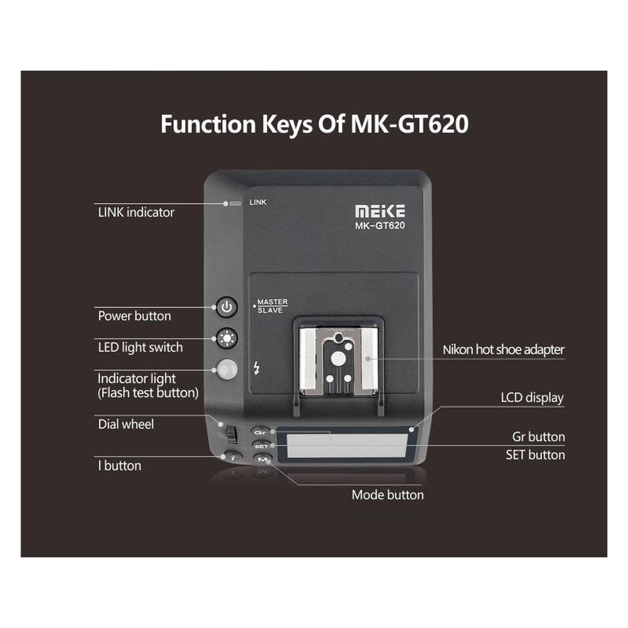 Meike MK GT620 TTL Transceiver Canon (Funk) (D143571)