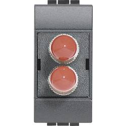 Legrand LWL-Kupplung Living&Light Anthrazit L4268ST 1 St.