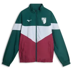 Mizuno FC Augsburg Retro Chevron Webjacke 2026/27 Herren 82 - merlot/botanical/white S