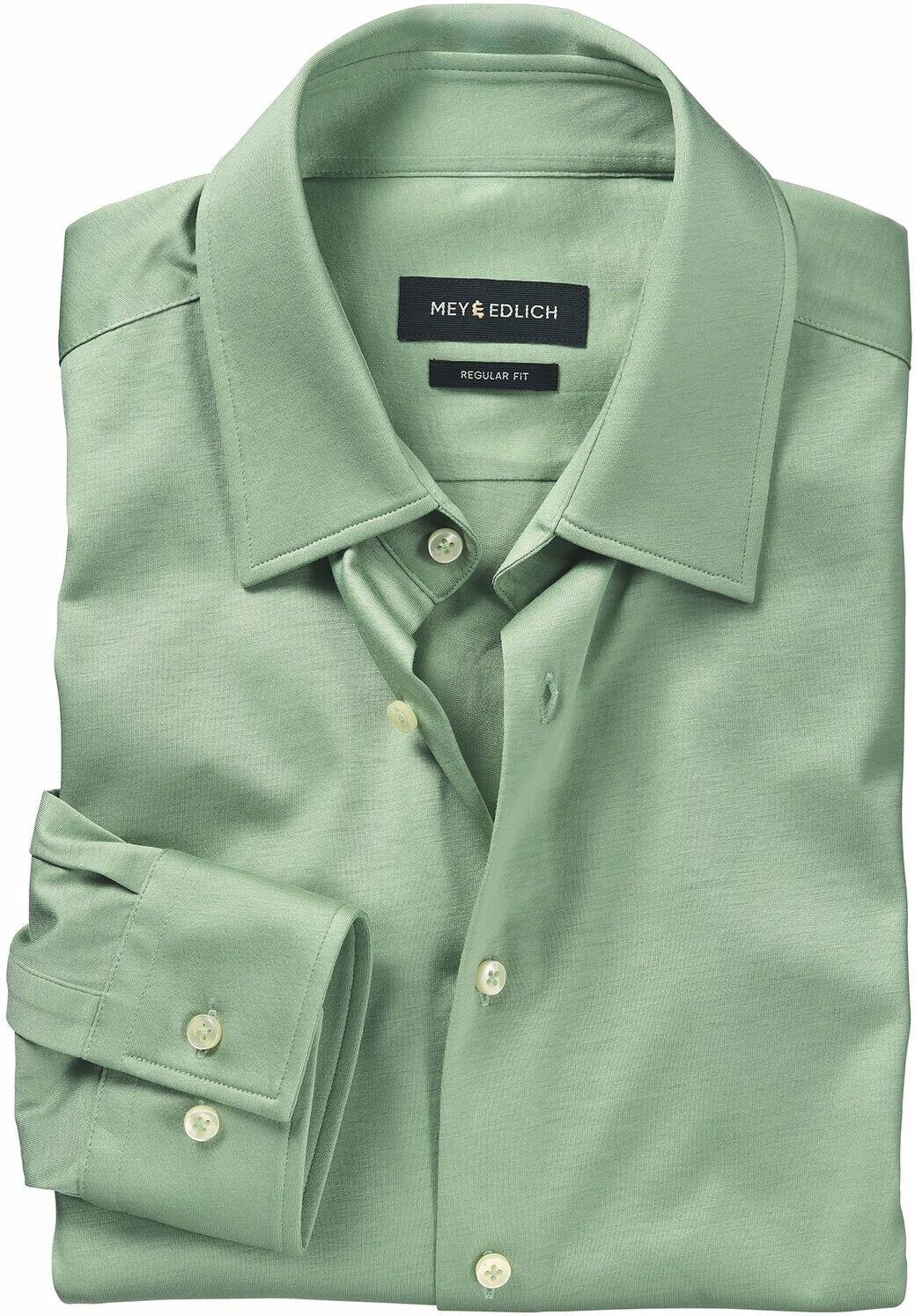 Mey & Edlich Jersey-Hemd Grün 38