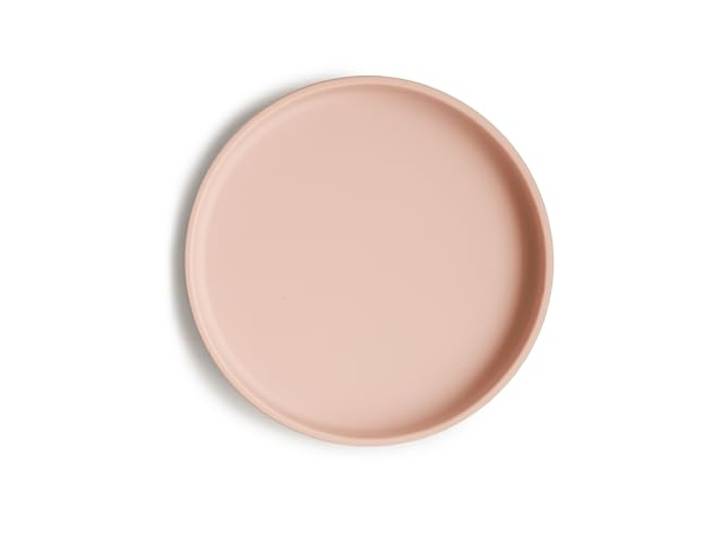 Mushie - Silicone Bord met Zuignap - Borden & kommen - Blush