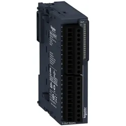 Schneider Electric TM3DQ16T Digitales Ausgangsmodul, Modicon TM3, 16 Ausgänge, 24 VDC, Source Transistor, Schraubklemmen