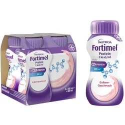 Fortimel Protein 2kcal Erdbeergeschmack 32X200 ml