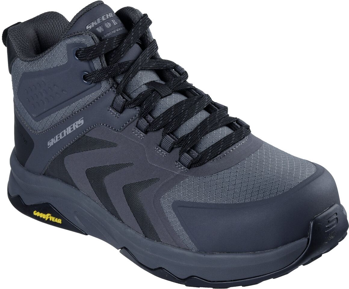 Arbeitsschuh SKECHERS "Speed" Gr. 44, grau, 44, Obermaterial: 100% Synthetik synthetic., Schuhe, Arbeitsschuh