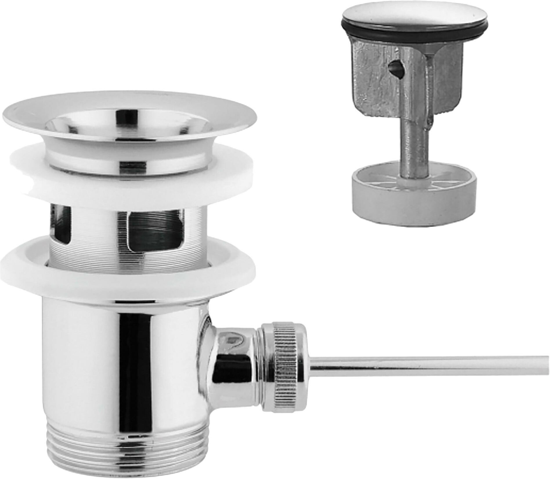 Tecnomat PILETTA NORTON 1''1/4 PER LAVABO E BIDET IN OTTONE CROMATO