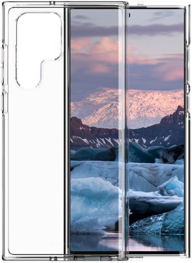 dbramante1928 Samsung Galaxy S22 Ultra Iceland Pro Case - 100% Genbrugsplast - Gennemsigtig
