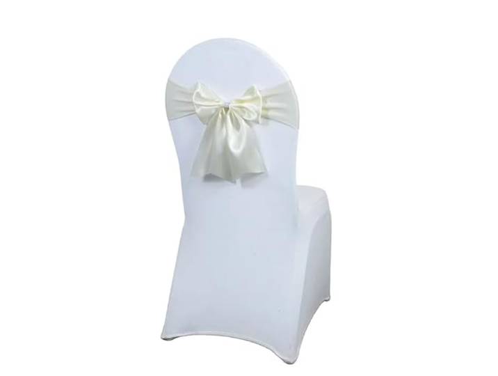 Stuhlschleifen für Hochzeiten 10/50/100PCS Satin Schärpen for Hochzeit Stühle Schleifen Krawatten Spandex passen alle Dekoration Hotel Geburtstag Party(8,50pcs)