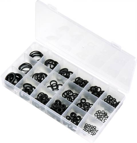 TOOLCRAFT TO-6680046 O-Ring Sortiment Inhalt 225St.