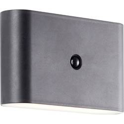 Brilliant Xino G80605/06 LED-Außenwandleuchte mit Bewegungsmelder LED LED fest eingebaut 34 W Schwarz