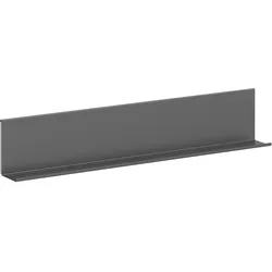 Regalelement Regbel-LED Schwarz ca. 225cm