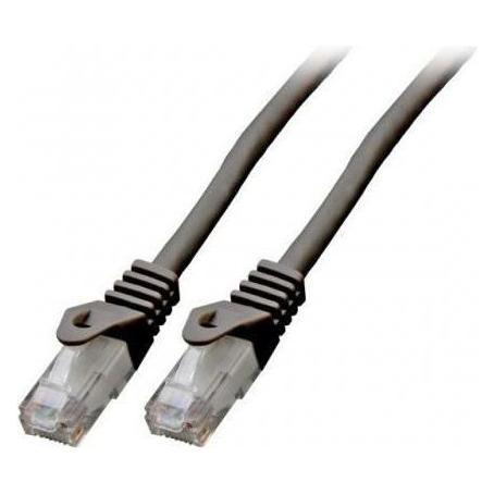 Mercodan Patchkabel KAT6 UTP, Sort (UTP, CAT6, 0.25 m) (371228002)