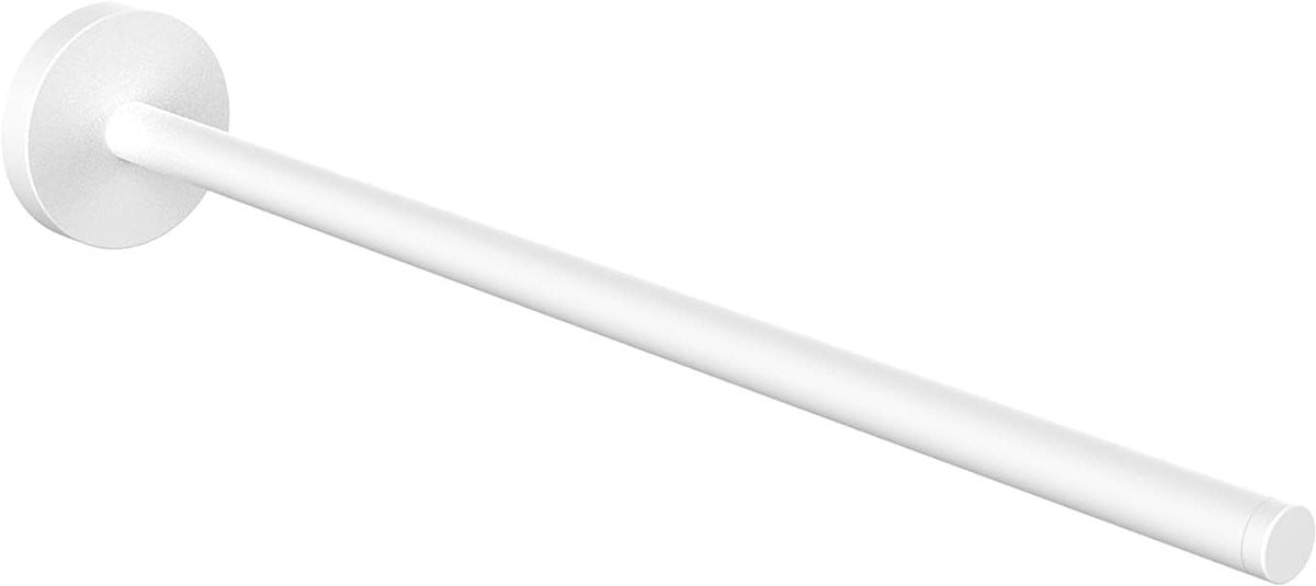 Emco Round handdoekhouder, 1-armig, wit, 30 cm