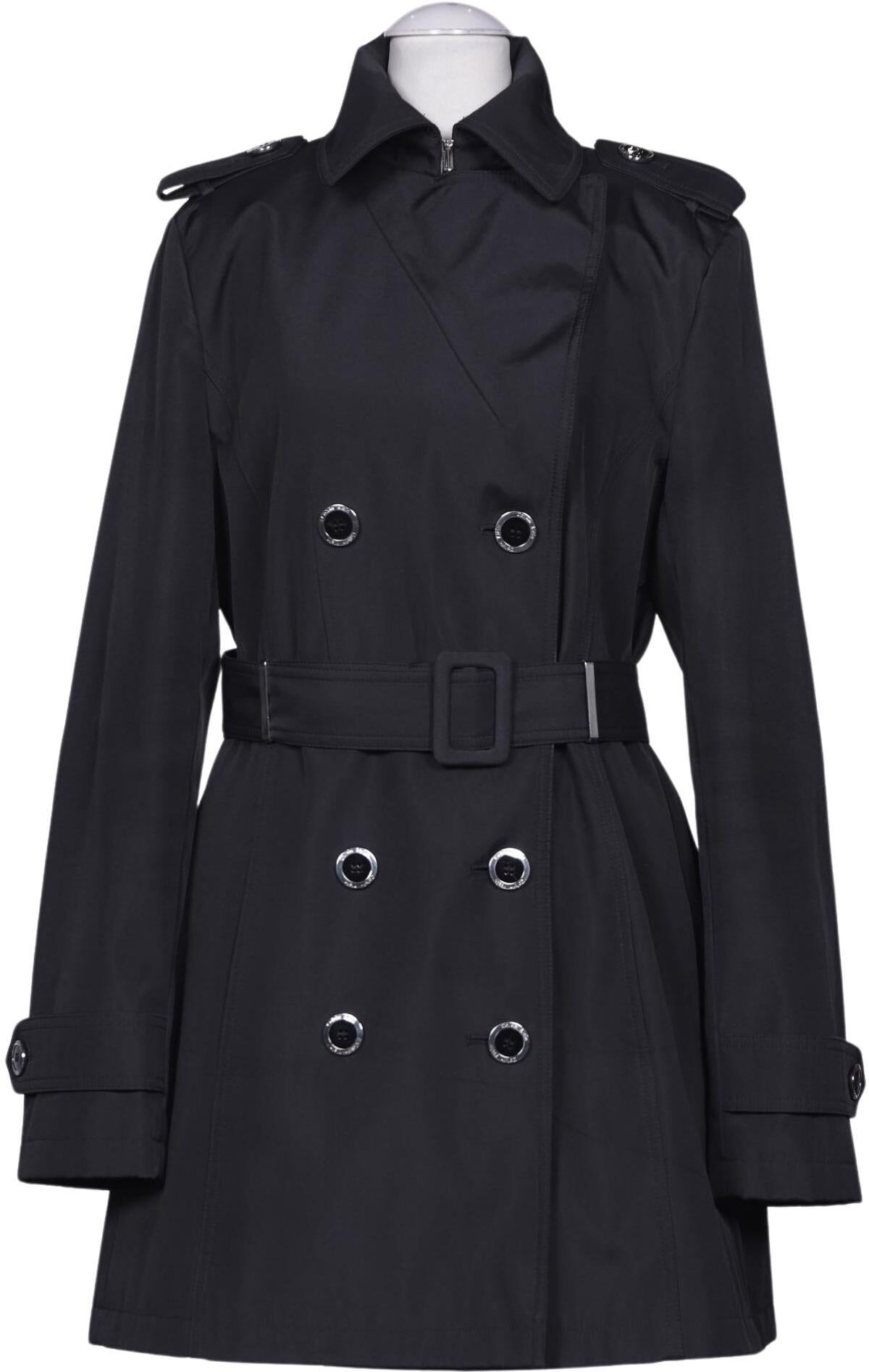 Calvin Klein Damen Mantel, Marineblau, Gr. XS, Synthetik - Second Hand