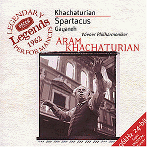 Aram Khatchaturian - Decca Legends - 1962 (Khatchaturian, Glasunow: Ballettmusiken) - Preis vom 09.10.2026 07:28:09 h