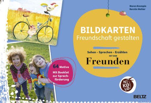 Maren Krempin - Bildkarten Freundschaft gestalten: Sehen - Sprechen - Erzählen mit den den Freunden (Beltz Nikolo) - Preis vom 11.10.2026 15:43:13 h