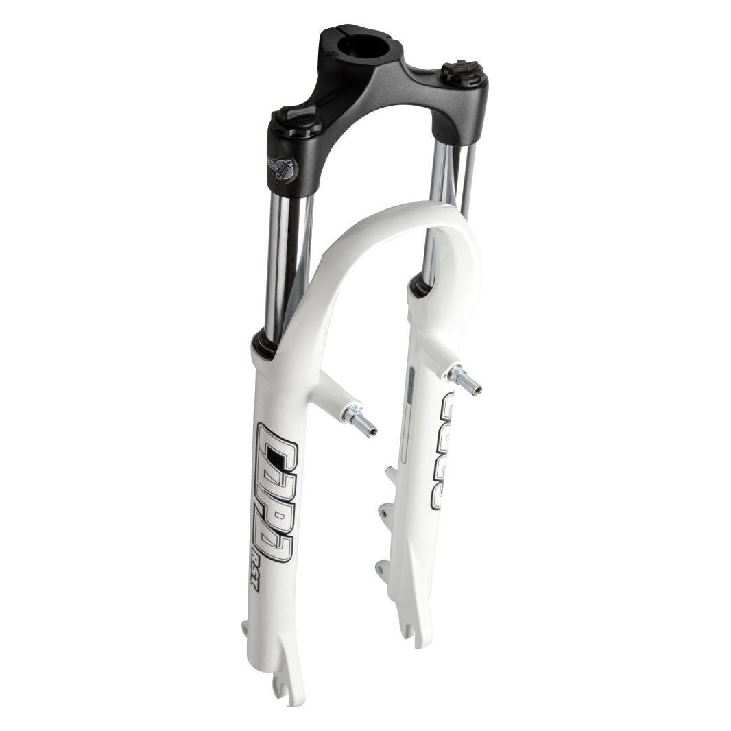 RST FEDERGABEL CAPA T 26, WEISS 80MM STAHLF./EINSTELLBAR, O.SCHAFT (39182988)