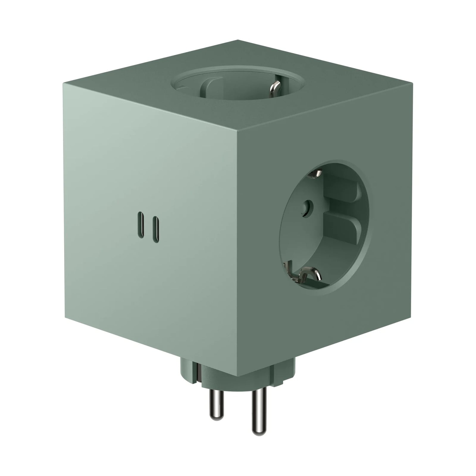 Avolt Square 2 stopcontact Oak Green