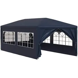 vidaXL Partyzelt 3x6 m Blau