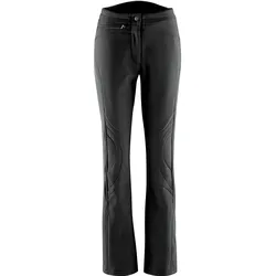 Maier Sports, Damen, Skihosen, Marie Slimfit Softshell Skihose (XL), Schwarz