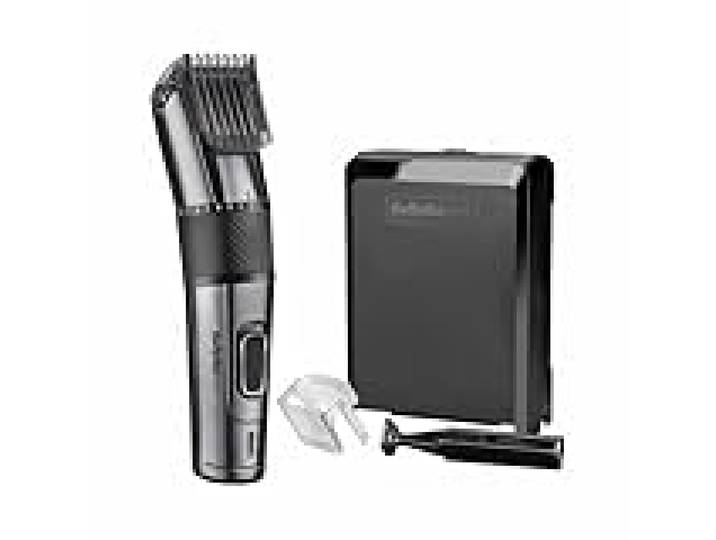 BaBylissMEN Tondeuse Cheveux Carbon Titanium pour cheveux et barbe et mini tondeuse de précision E978E