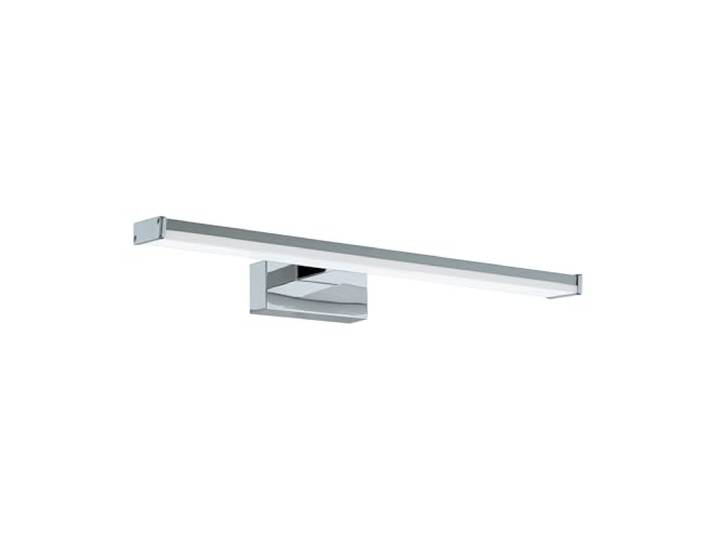 EGLO LED Wandlampe Pandella 1 LED Spiegelleuchte aus Aluminium und Kunststoff, Badezimmer Lampe in Chrom, Silber, Weiß, LED Feuchtraumleuchte neutralweiß, IP44, L 40 cm