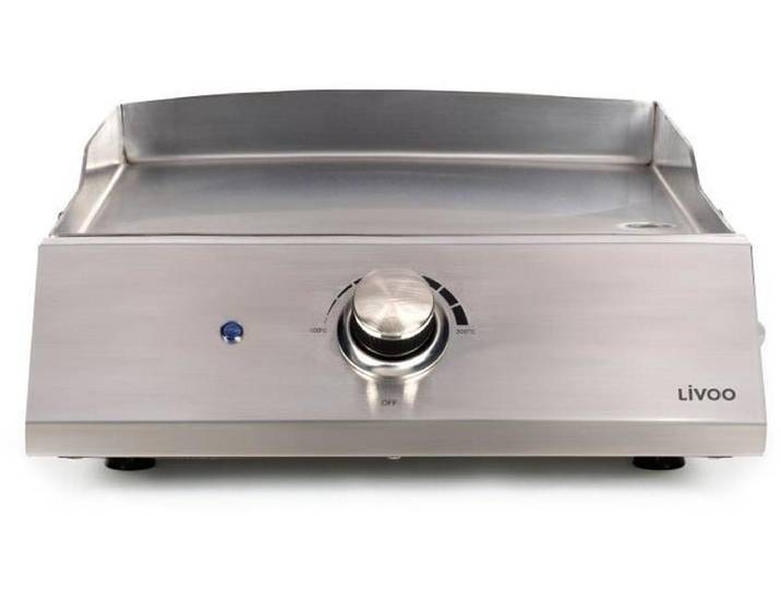 Plancha électrique 2800w plaque inox - Livoo - DOC292 -