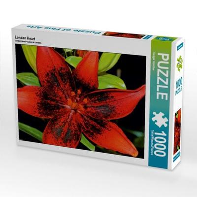 CALVENDO Puzzle London Heart | 1000 Teile Lege-Größe 64x48cm Foto-Puzzle für glückliche Stunden
