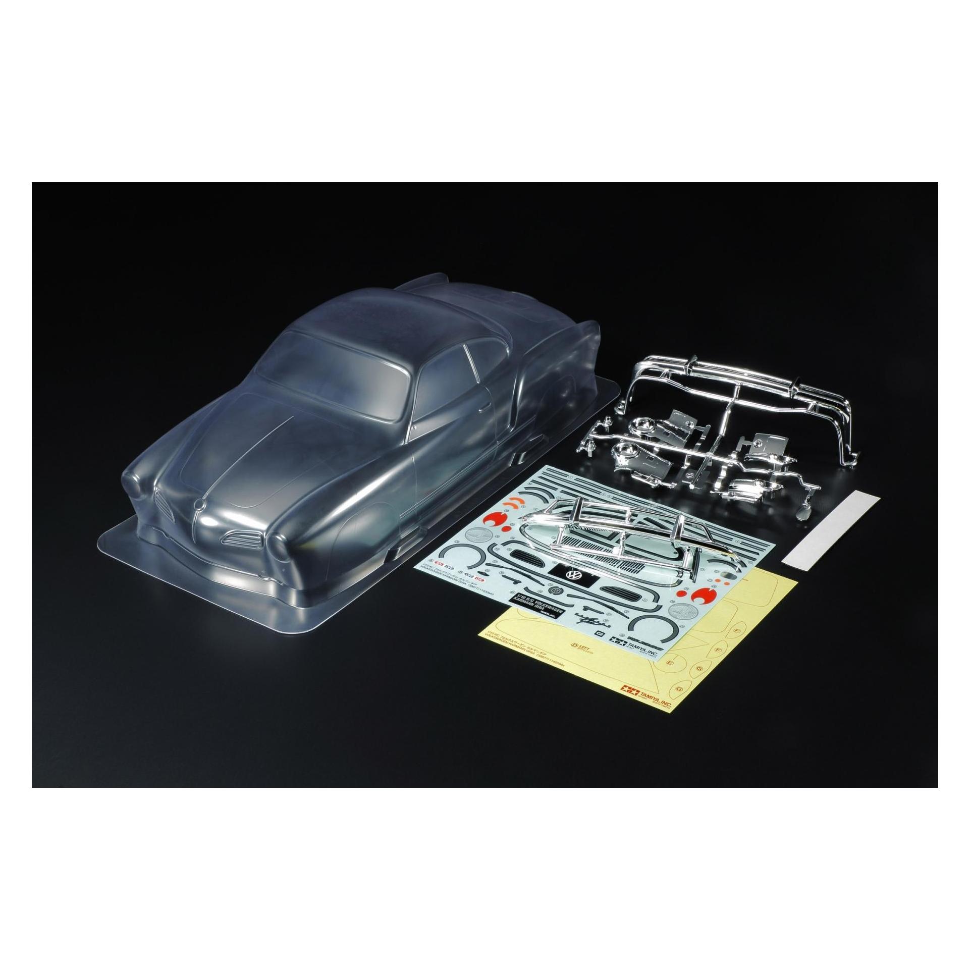 Tamiya Volkswagen Karmann Ghia Body Parts Set (TAM 51635)