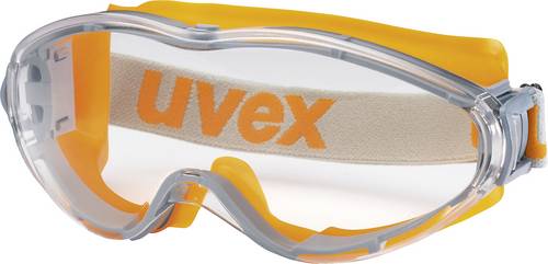 uvex ULTRASONIC 9302245 Vollsichtbrille inkl. UV-Schutz Orange, Grau EN 166-1, EN 170 DIN 166-1, DIN 170