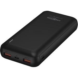 Ansmann Powerbank 1700-0147 PB320PD, 20000mAh, 2x USB-A & USB-C, Ladeleistung 20 Watt