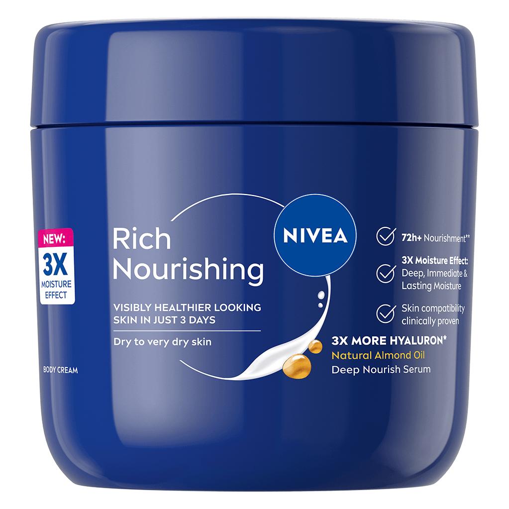 Nivea 400ml Body Cream Rich Nourishing (Körpercreme, 400 ml) (83882)