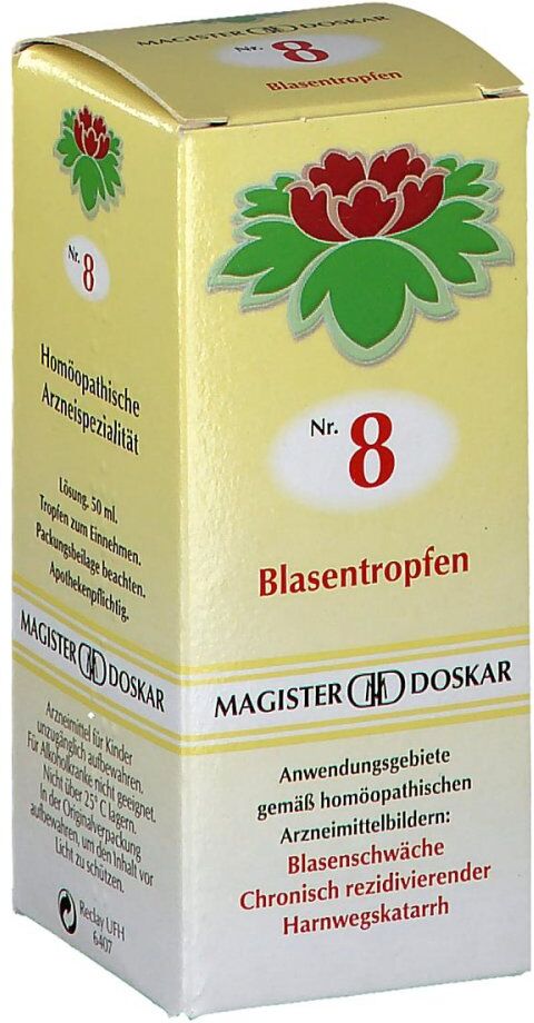 Magister Doskar Nummer 8 Blasentropfen 50ml