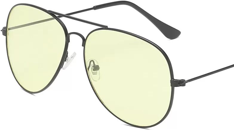 INF Polarisierte Nachtsicht-Sonnenbrille zum Autofahren Schwarz