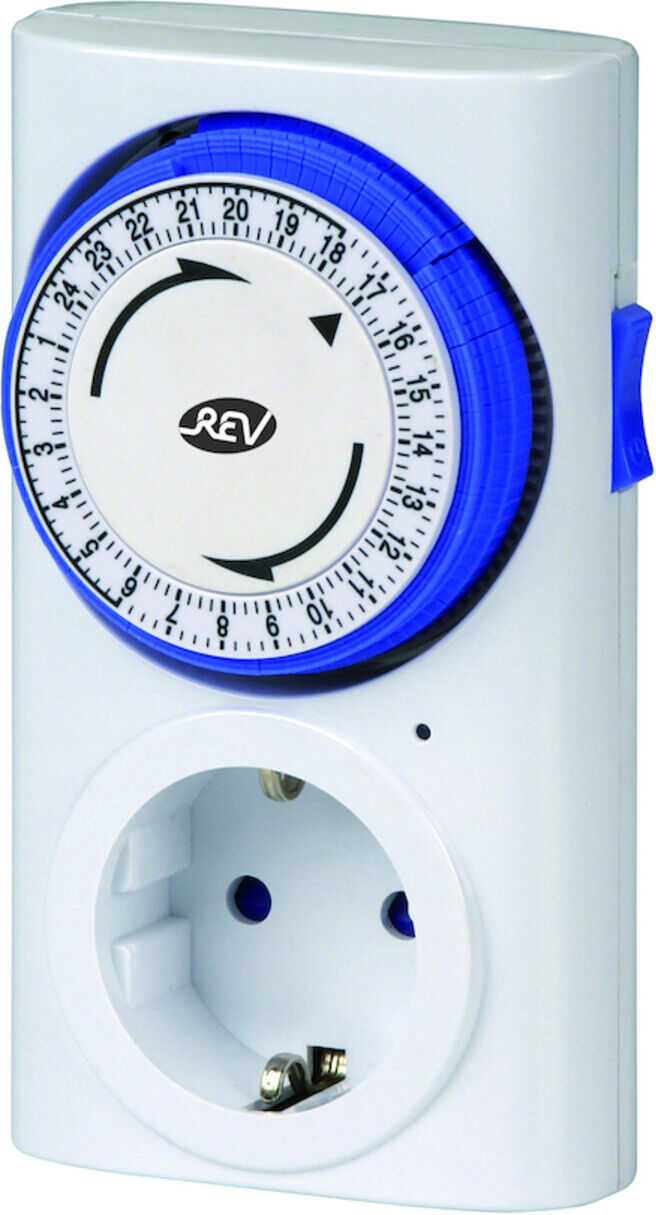 REV Zeitschaltuhr mechanisch Tag weiß (0025400103)