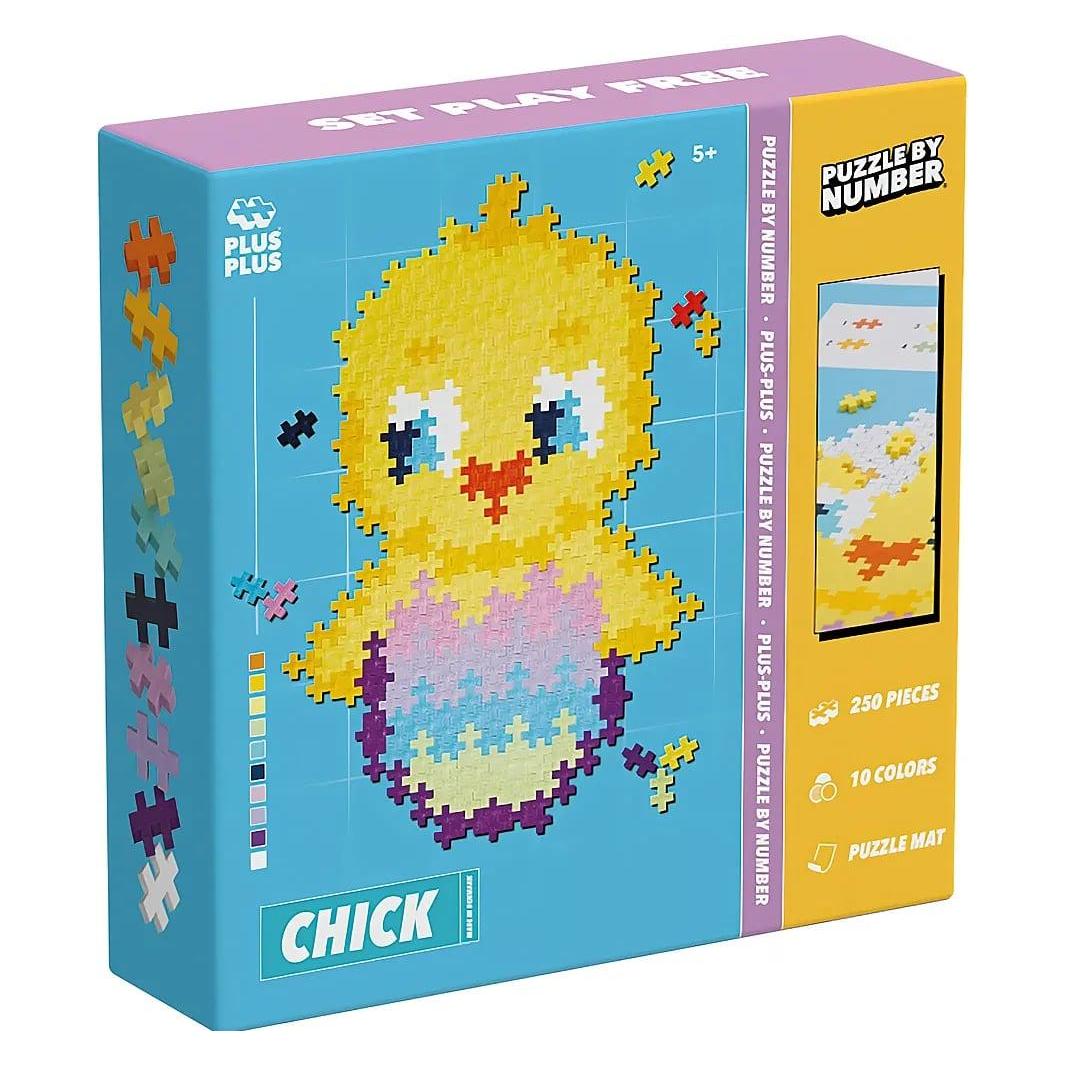 Plus-Plus 250 Kreativ Bausteine Puzzle Küken (3964)