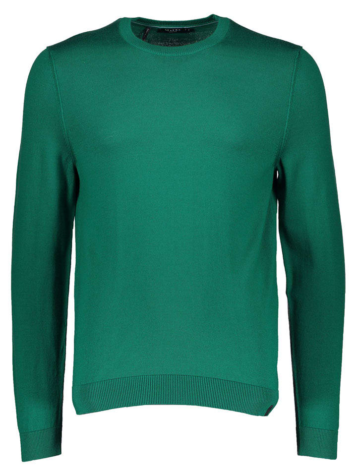 Maerz Muenchen Wollpullover in Grün - 50