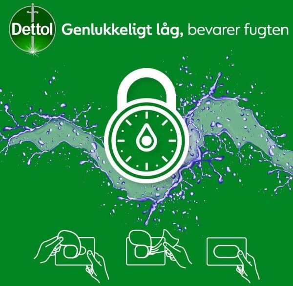 Dettol 2in1 Anti-Bacterial Wipes   15 Stk