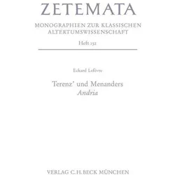 Terenz' und Menanders Andria, Sachbücher von Eckard Lef�vre